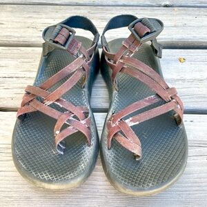 Women’s ZX Chaco Dual Adjustable Straps Classic Sandals Size 8/8.5 Black